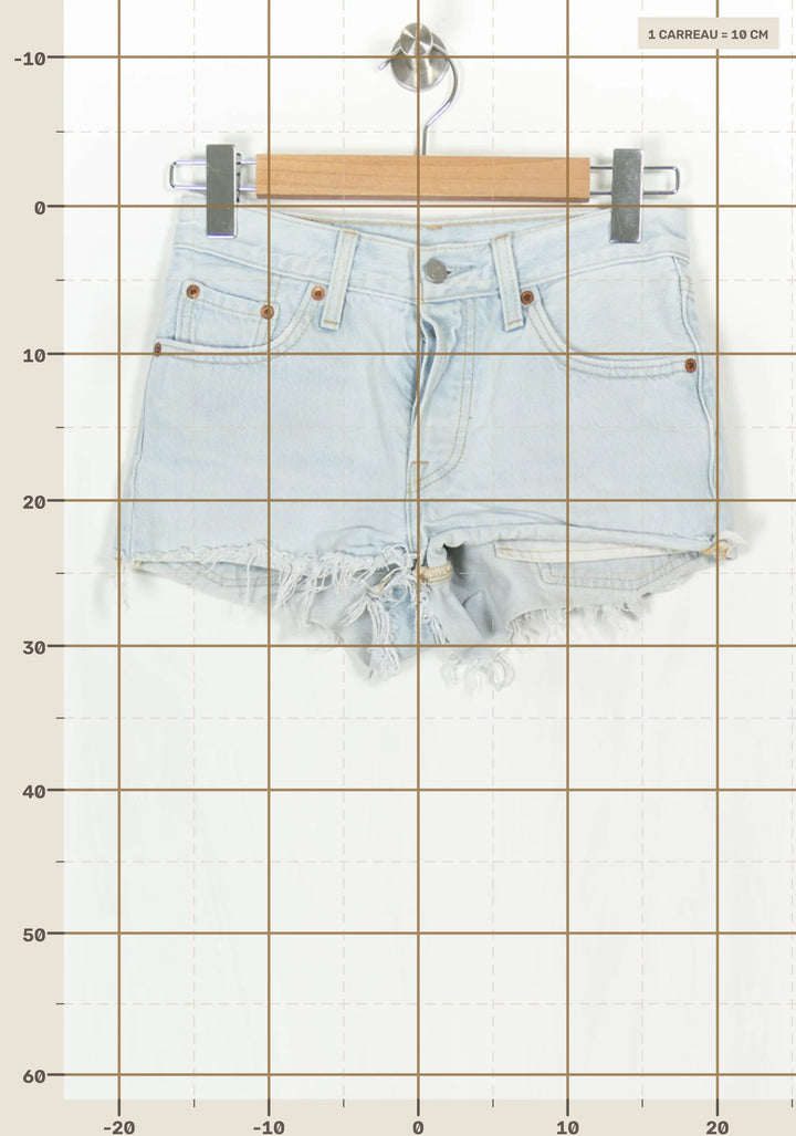 Short en Jean Bleu - Taille XS/34 de la marque Levi&