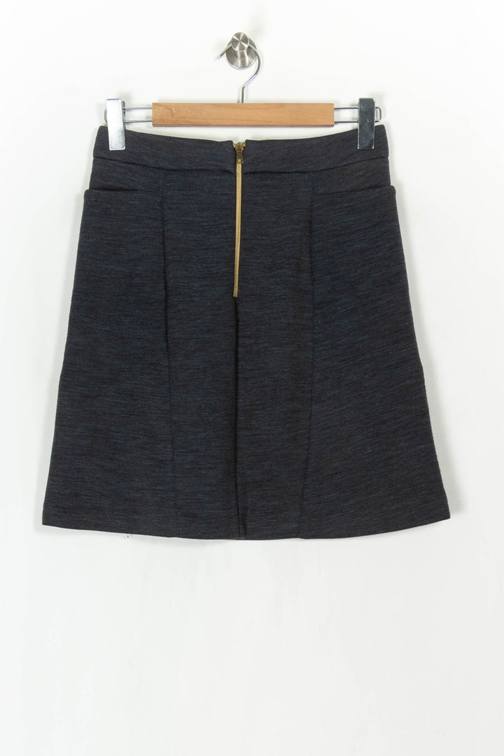 Jupe Courte Bleue - Taille M/38 de la marque Tara Jarmon | PARAD121275 - Vendu par Paradigme - Image 5