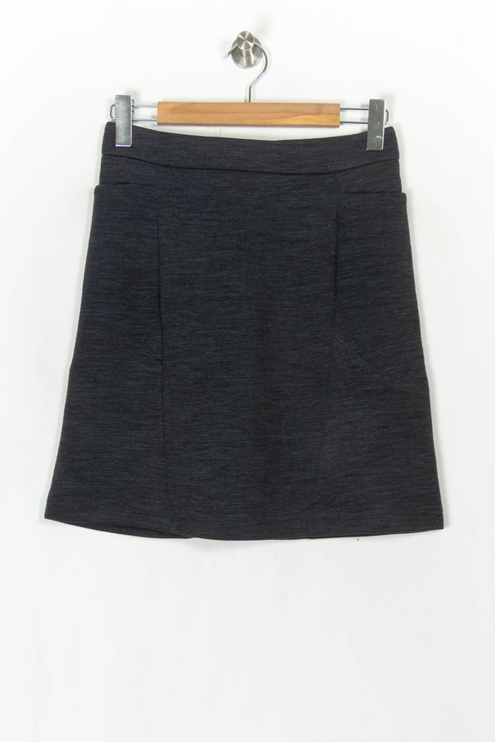 Jupe Courte Bleue - Taille M/38 de la marque Tara Jarmon | PARAD121275 - Vendu par Paradigme - Image 2
