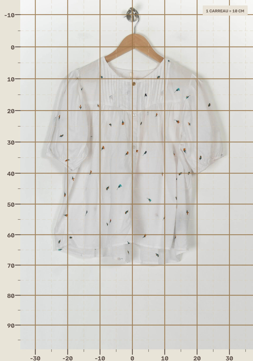 Blouse Blanche - Taille XL/42 de la marque I.Code | PARAD121281 - Vendu par Paradigme - Image 4