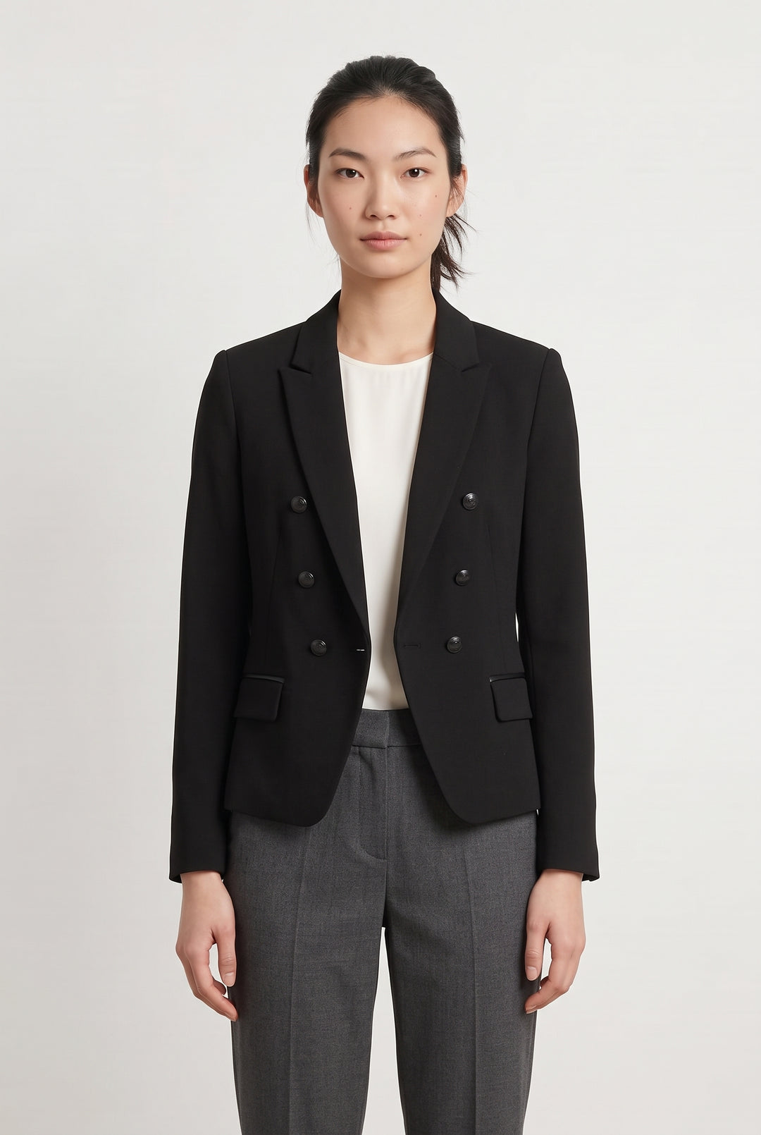 Blazer Noir - Taille XS/34 de la marque IKKS | PARAD121283 - Vendu par Paradigme - Image 1