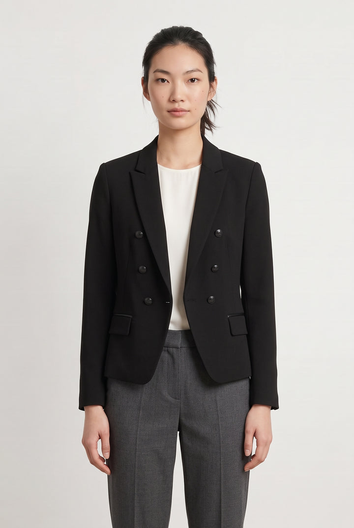 Blazer Noir - Taille XS/34 de la marque IKKS | PARAD121283 - Vendu par Paradigme - Image 1