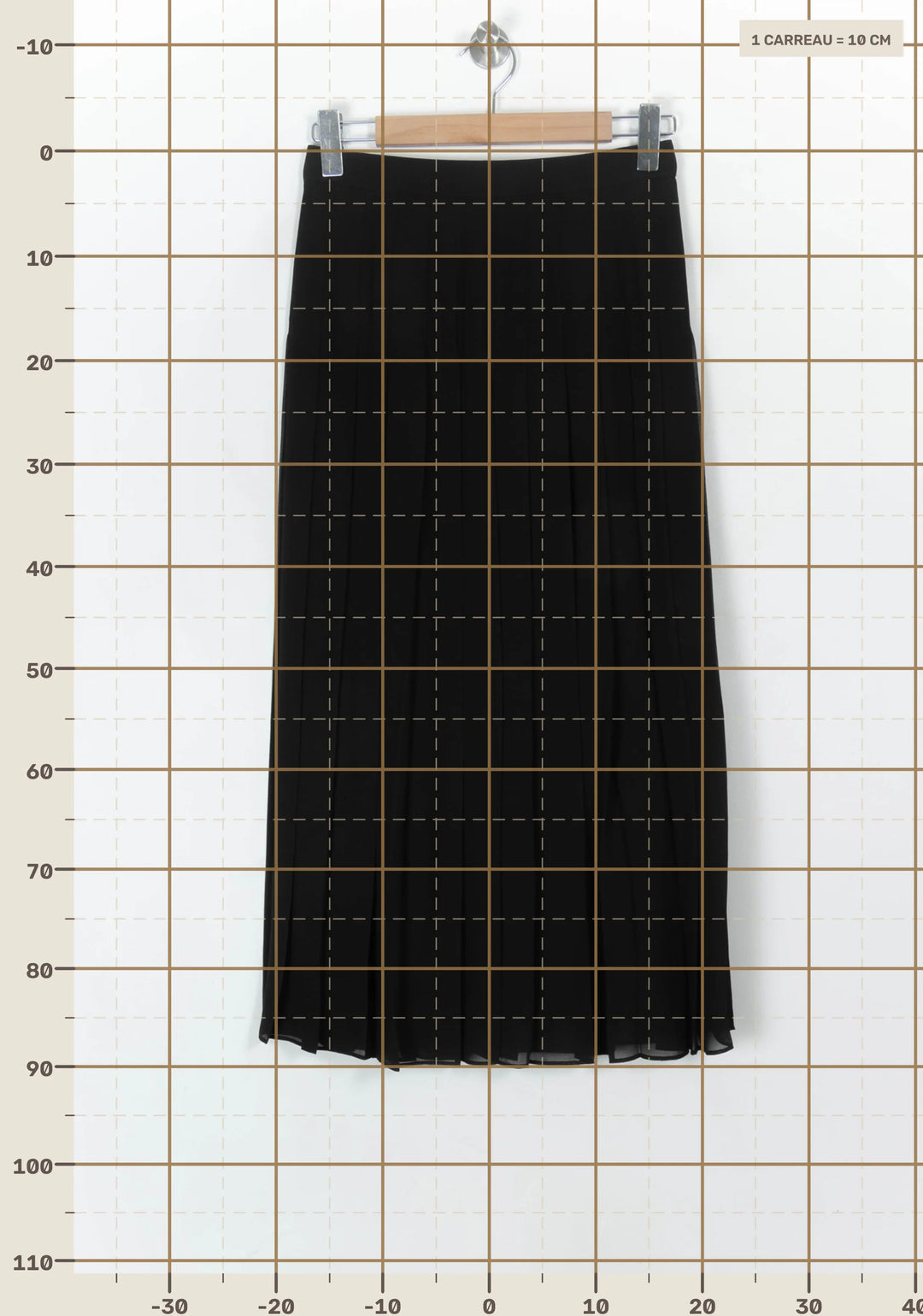 Jupe Plissée Noire - Taille M/38 de la marque The Kooples | PARAD121287 - Vendu par Paradigme - Image 4