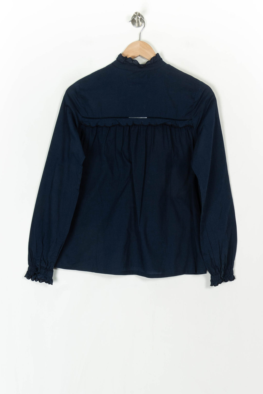 Blouse Bleue - Taille S/36 de la marque Sézane | PARAD121288 - Vendu par Paradigme - Image 5