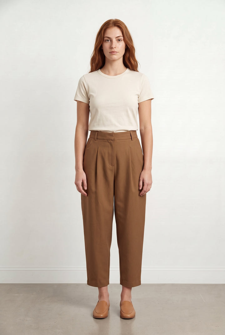 Pantalon Marron - Taille S/36 de la marque Comptoir des Cotonniers | PARAD121291 - Vendu par Paradigme - Image 1