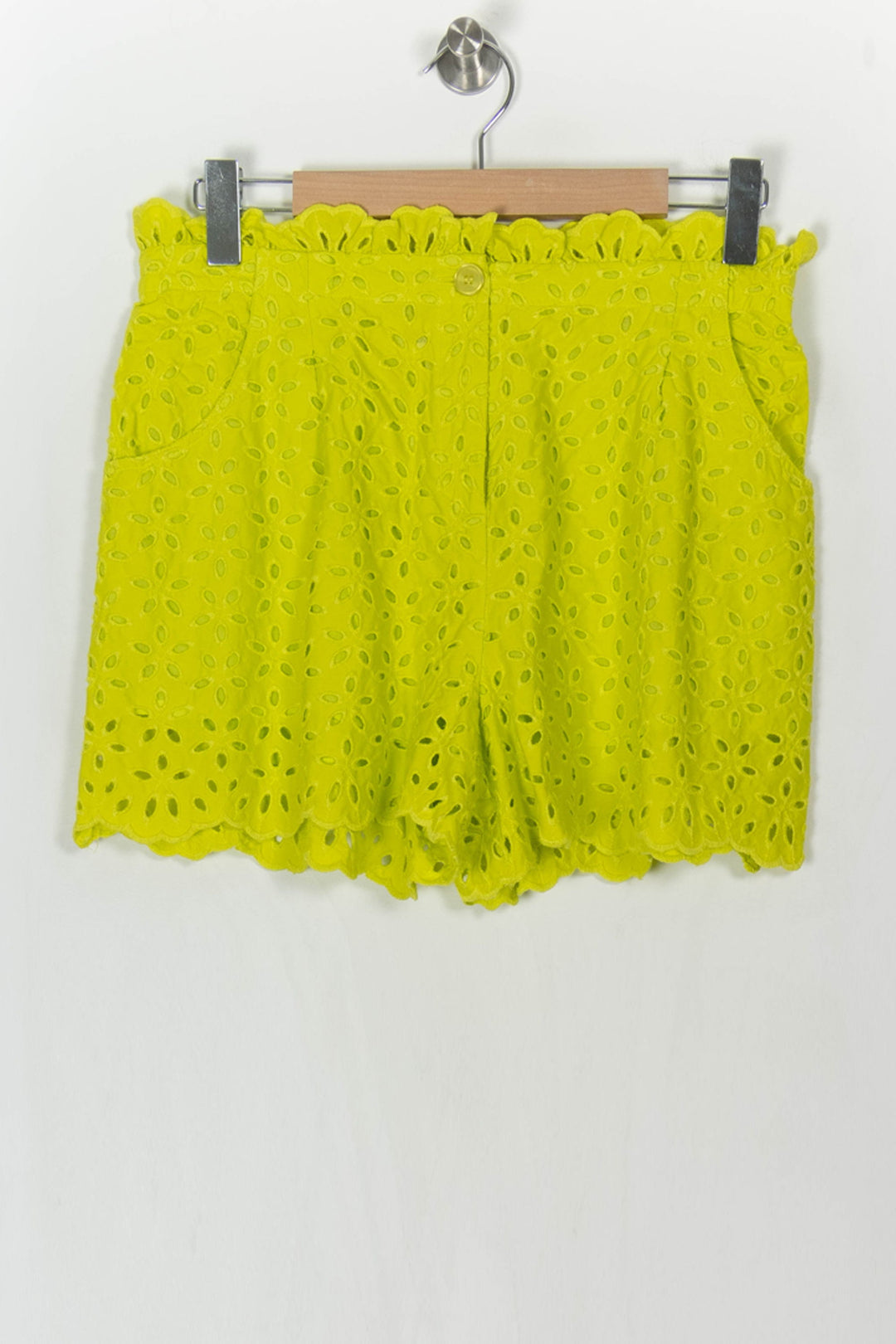 Short en Broderie Jaune - Taille XL/42 de la marque Essentiel Antwerp | PARAD121294 - Vendu par Paradigme - Image 2