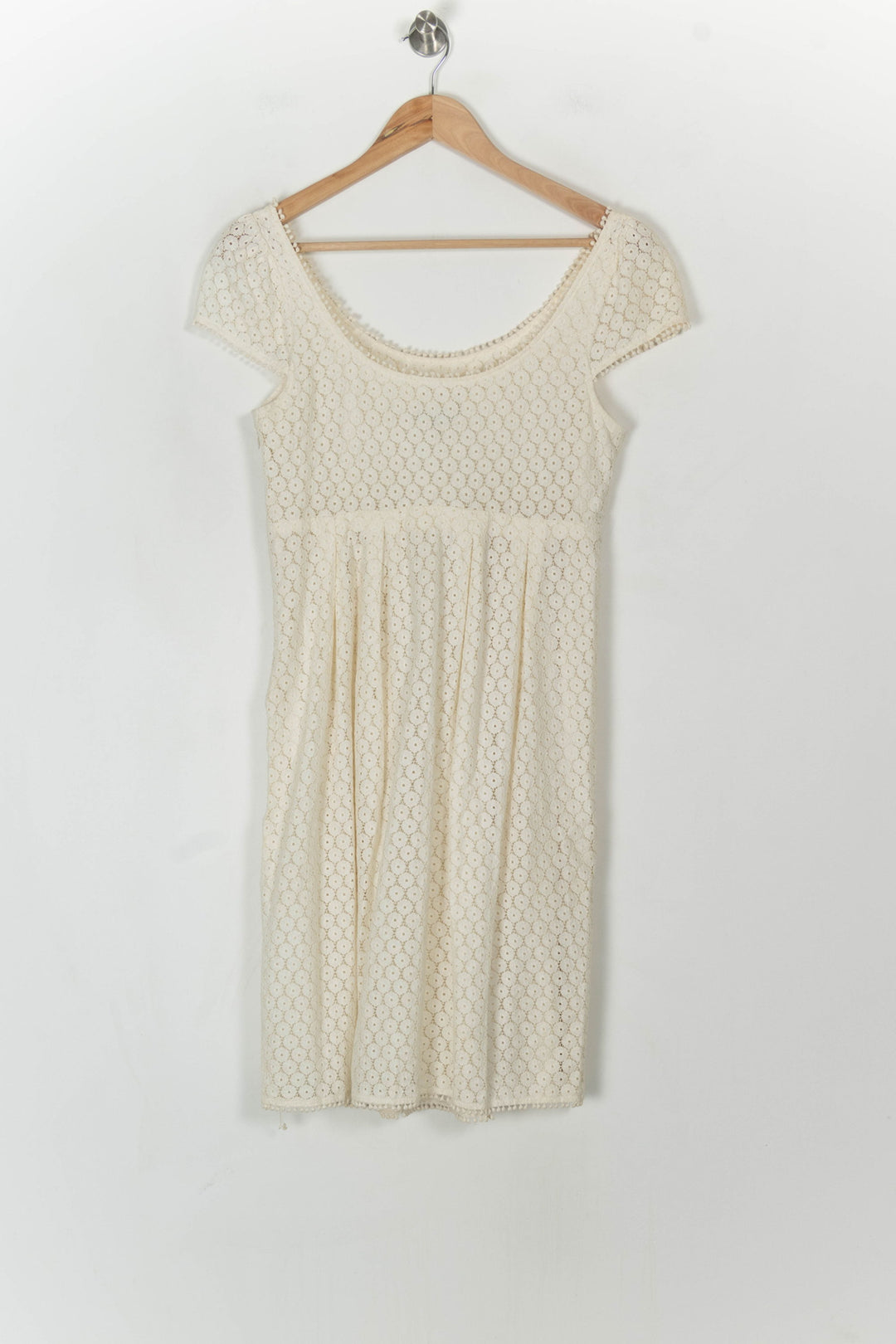 Robe Dentelle Blanche - Taille S/36 de la marque Caroll | PARAD121295 - Vendu par Paradigme - Image 5