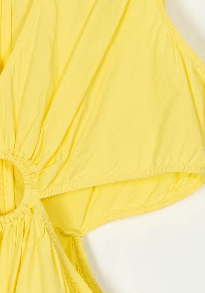 Robe Courte Jaune - Taille XL/42 de la marque Des petits hauts | PARAD121296 - Vendu par Paradigme - Image 3