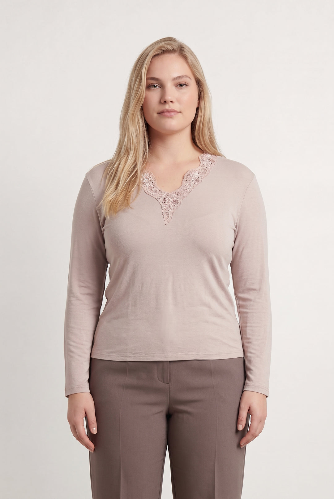 Tee-shirt Rose - Taille XXL/44 de la marque Caroll | PARAD121303 - Vendu par Paradigme - Image 1