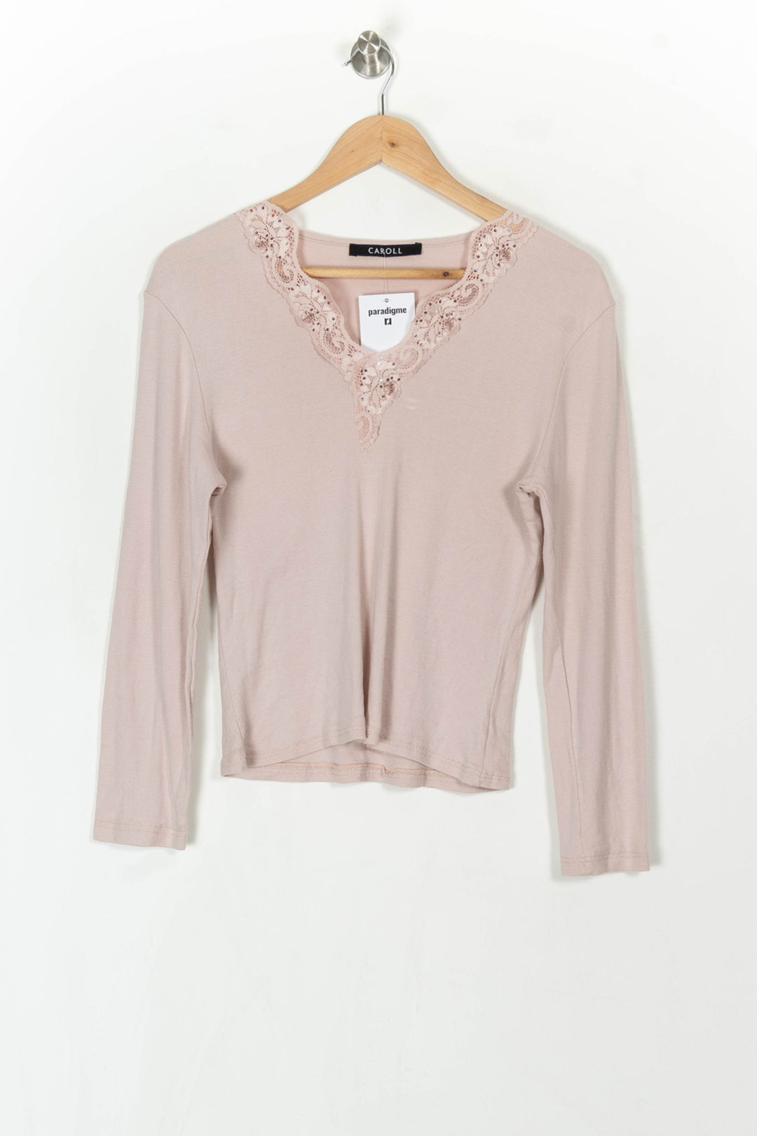 Tee-shirt Rose - Taille XXL/44 de la marque Caroll | PARAD121303 - Vendu par Paradigme - Image 2