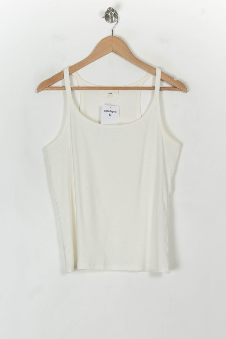 Débardeur Blanc - Taille L/40 de la marque Maison 123 | PARAD121307 - Vendu par Paradigme - Image 2
