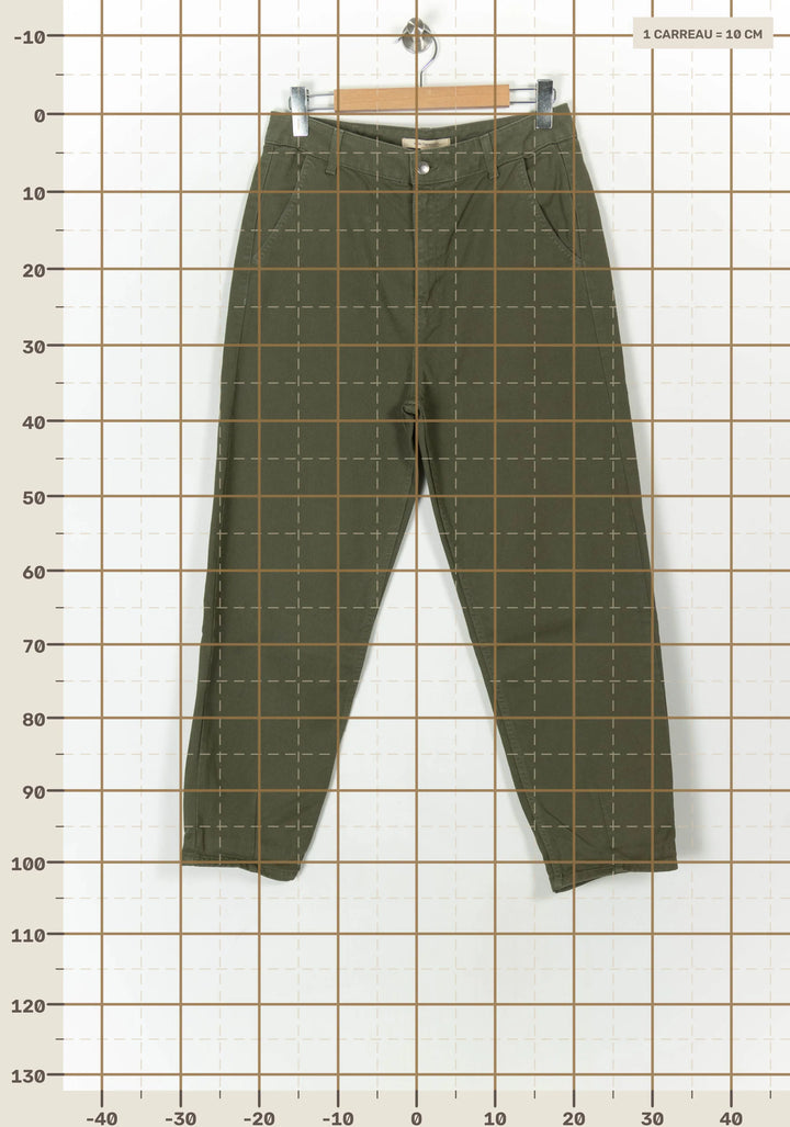 Pantalon Vert - Taille XL/42 de la marque La Fée Maraboutée | PARAD121320 - Vendu par Paradigme - Image 4