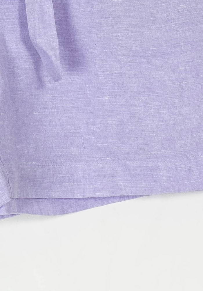 Short Violet - Taille M/38 de la marque Caroll | PARAD121330 - Vendu par Paradigme - Image 3
