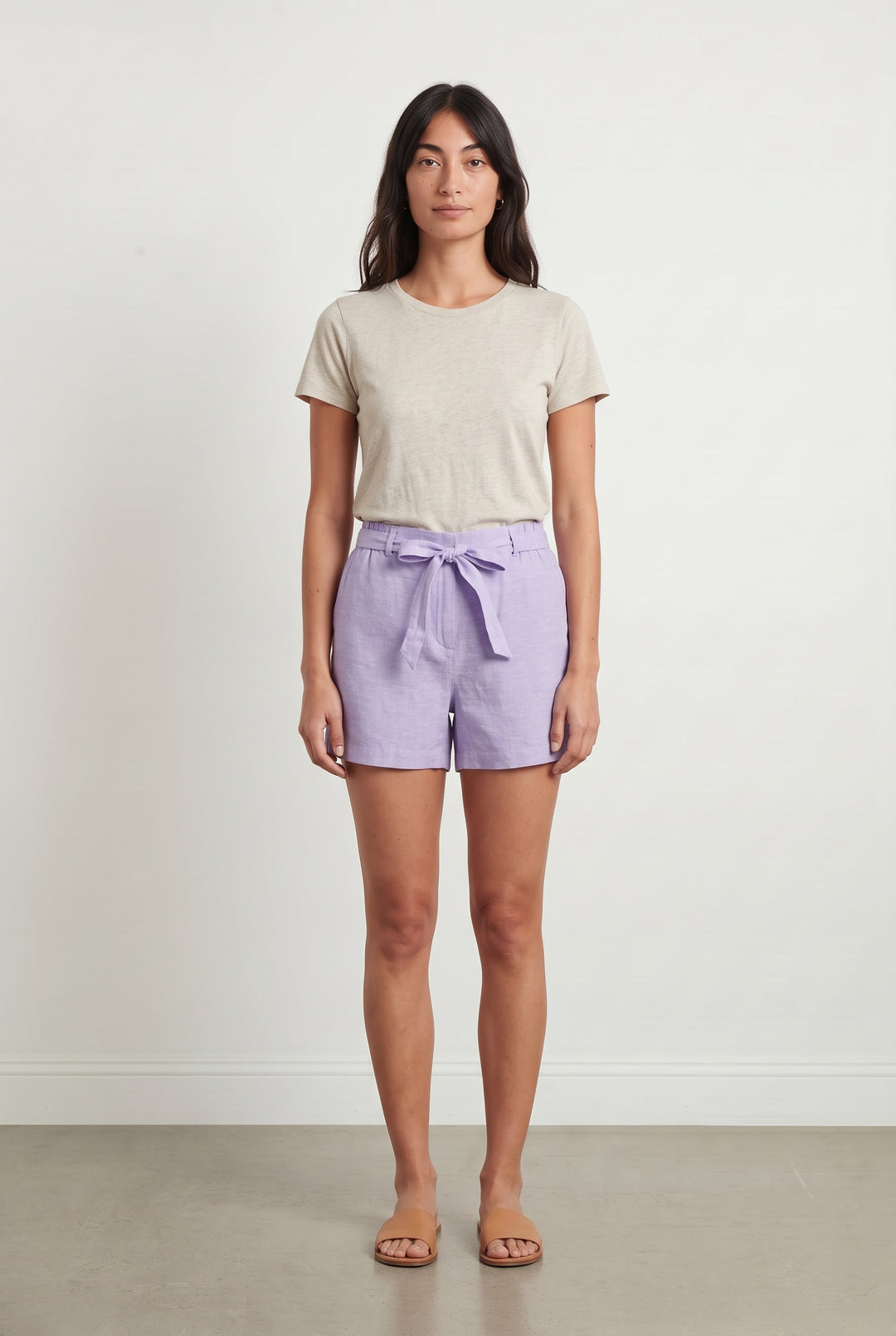 Short Violet - Taille M/38 de la marque Caroll | PARAD121330 - Vendu par Paradigme - Image 1