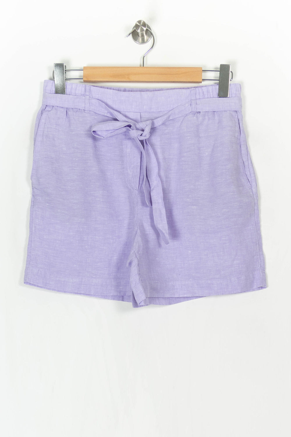 Short Violet - Taille M/38 de la marque Caroll | PARAD121330 - Vendu par Paradigme - Image 2