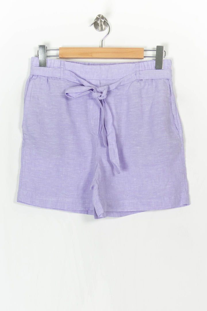 Short Violet - Taille M/38 de la marque Caroll | PARAD121330 - Vendu par Paradigme - Image 2