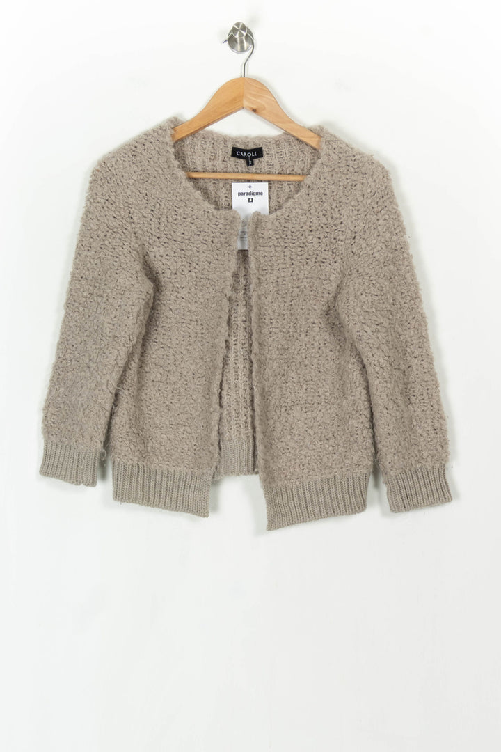 Cardigan Gris - Taille M/38 de la marque Caroll | PARAD121334 - Vendu par Paradigme - Image 2