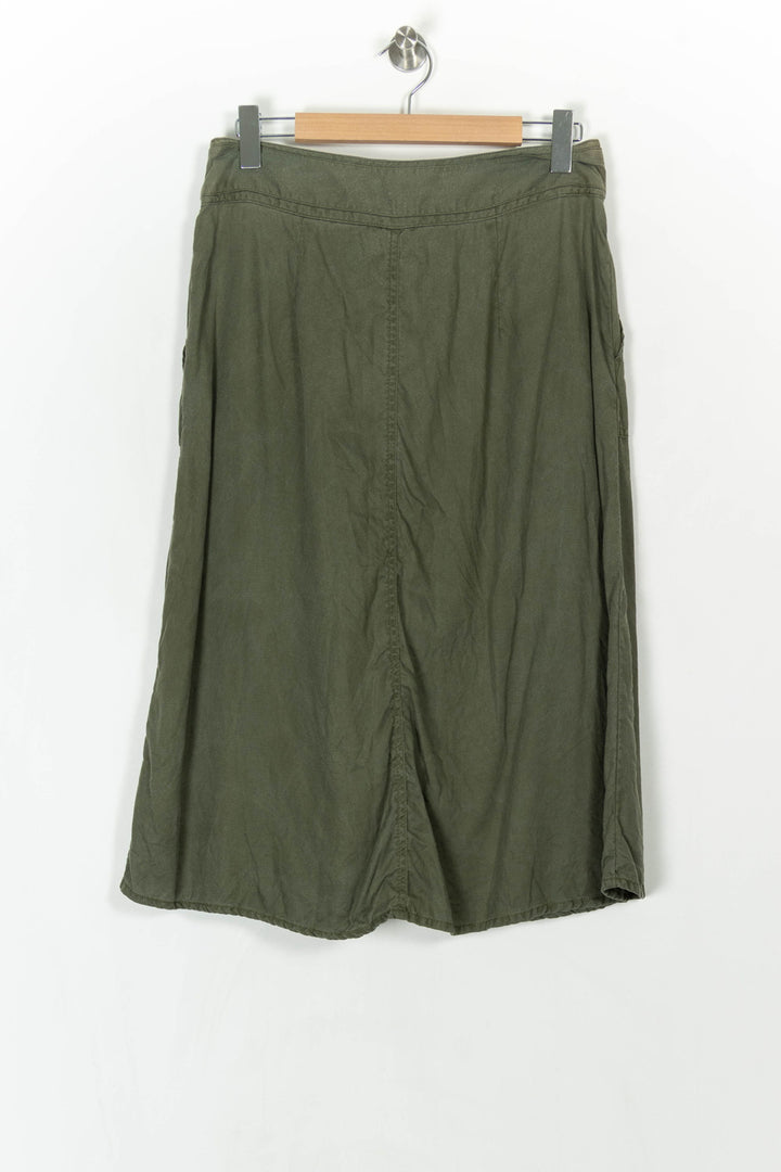 Jupe Longue Verte - Taille XL/42 de la marque Caroll | PARAD121335 - Vendu par Paradigme - Image 5