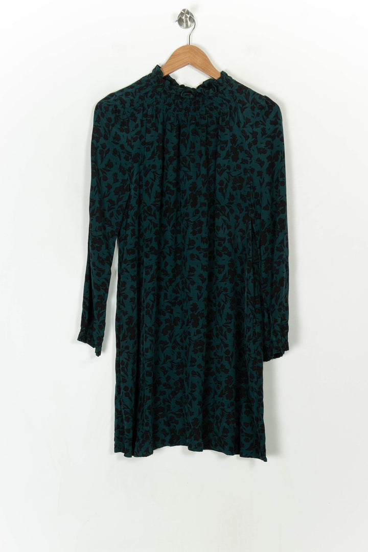 Robe Courte Verte et Noire - Taille M/38 de la marque Comptoir des Cotonniers | PARAD121336 - Vendu par Paradigme - Image 2