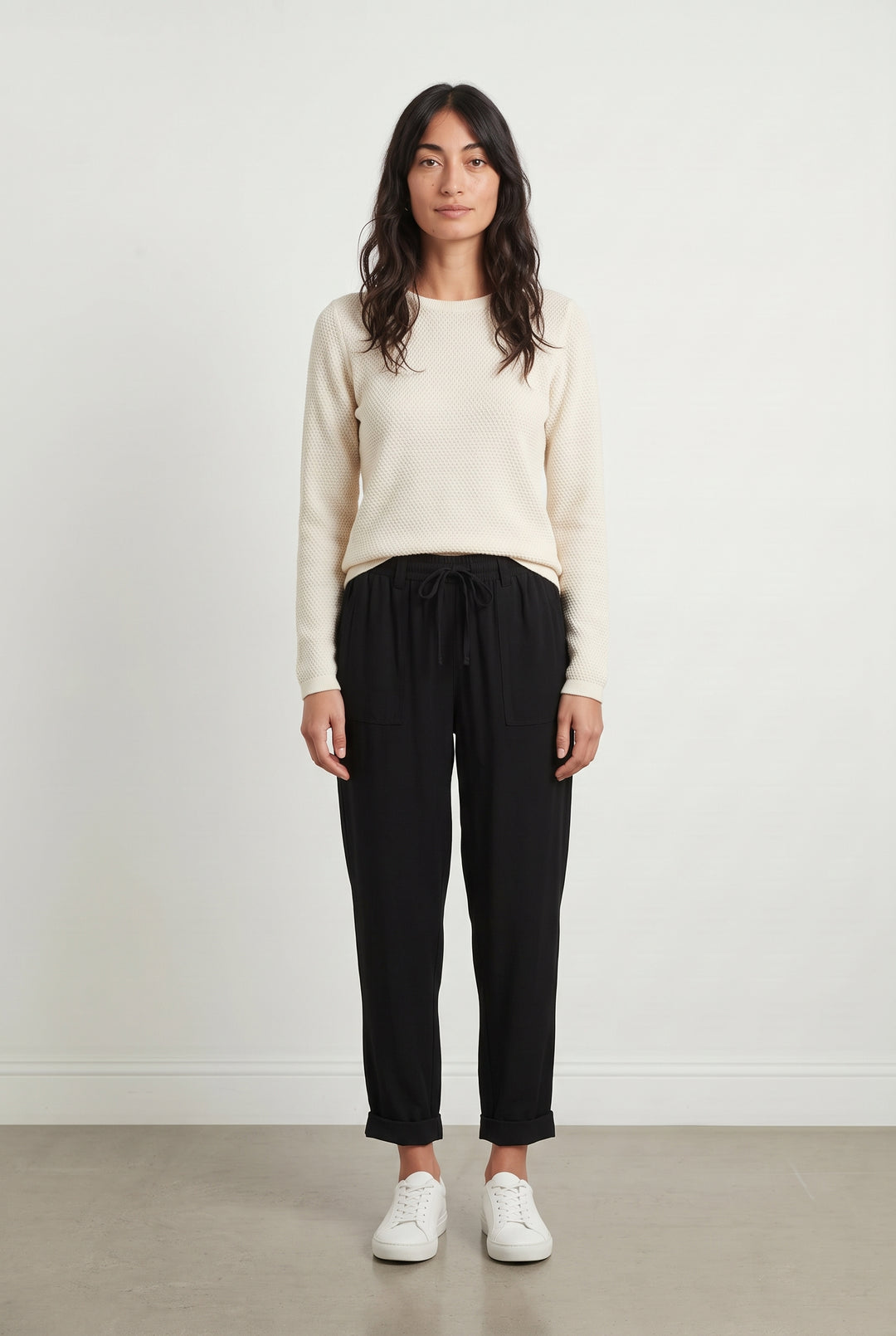 Pantalon Noir - Taille S/36 de la marque Indies | PARAD121338 - Vendu par Paradigme - Image 1