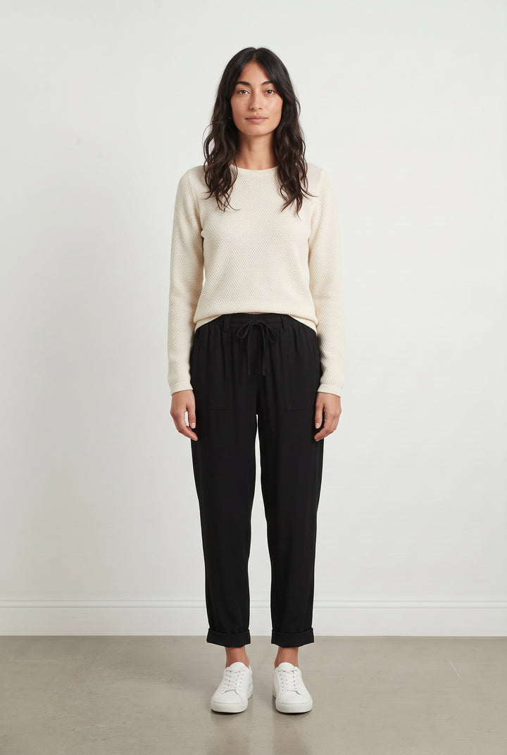Pantalon Noir - Taille S/36 de la marque Indies | PARAD121338 - Vendu par Paradigme - Image 1