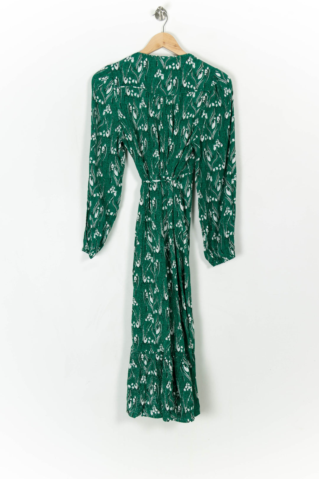 Robe Longue Verte et Blanche - Taille S/36 de la marque Suncoo | PARAD121346 - Vendu par Paradigme - Image 5