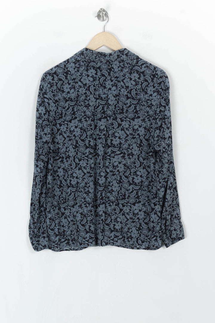 Blouse Bleue - Taille XL/42 de la marque Caroll | PARAD121367 - Vendu par Paradigme - Image 5