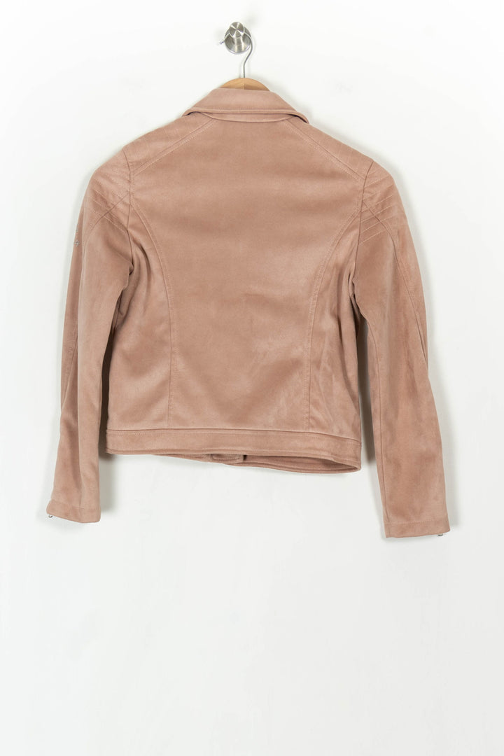 Veste Motard Rose - Taille XS/34 de la marque IKKS | PARAD121368 - Vendu par Paradigme - Image 5