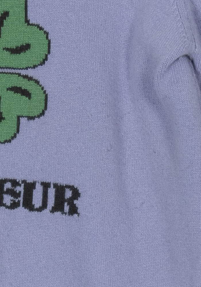 Pull Violet - Taille L/40 de la marque Soi Paris | PARAD121369 - Vendu par Paradigme - Image 3