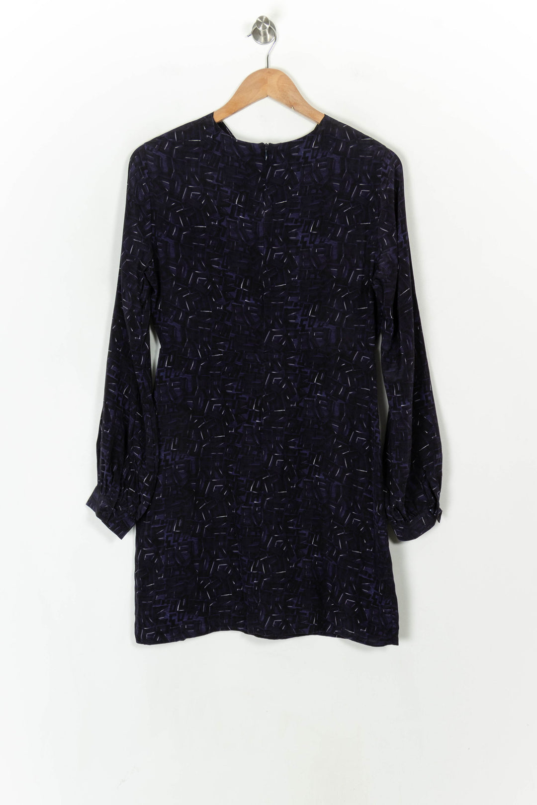 Robe Droite Bleue - Taille L/40 de la marque Soi Paris | PARAD121373 - Vendu par Paradigme - Image 5