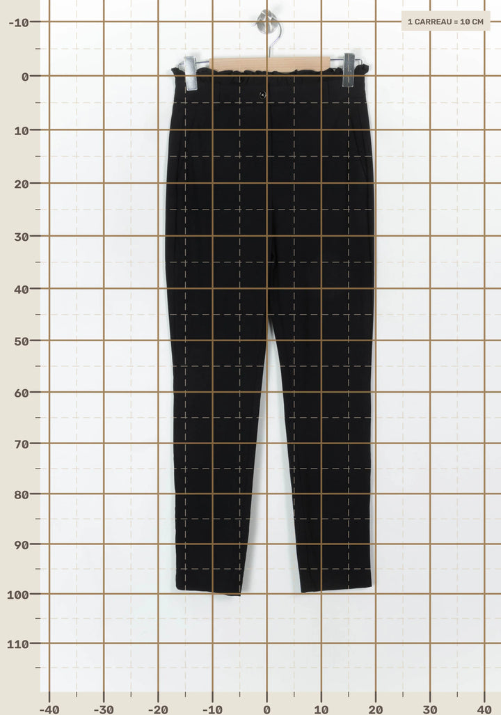 Pantalon Noir - Taille S/36 de la marque Indies | PARAD121378 - Vendu par Paradigme - Image 4