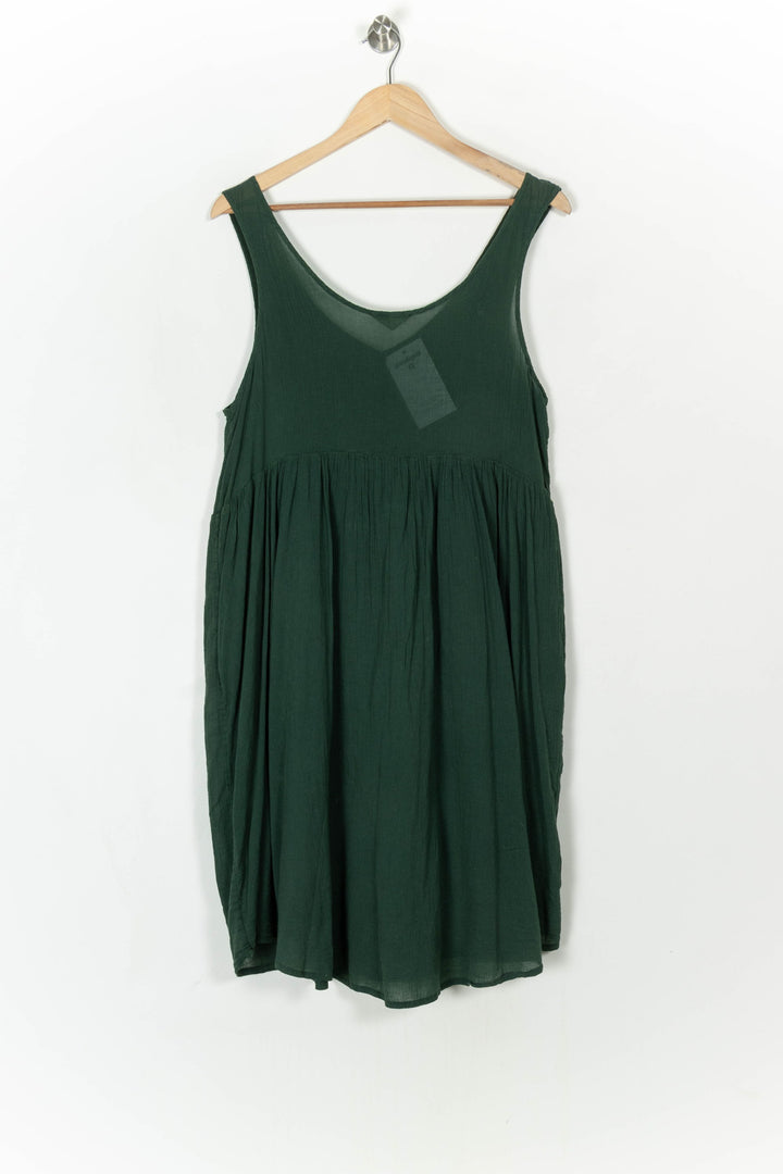 Robe Midi Verte - Taille L/40 de la marque American Vintage | PARAD121392 - Vendu par Paradigme - Image 5