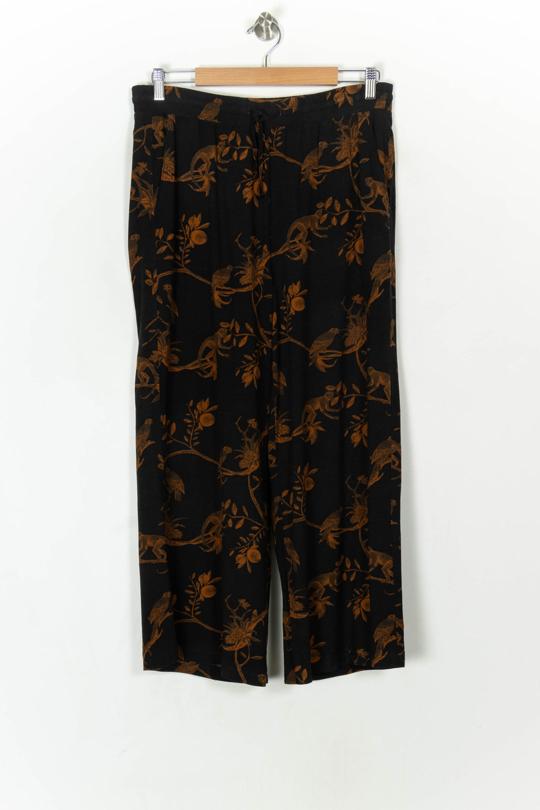 Pantalon Noir et Marron - Taille L/40 de la marque La Fée Maraboutée | PARAD121393 - Vendu par Paradigme - Image 2