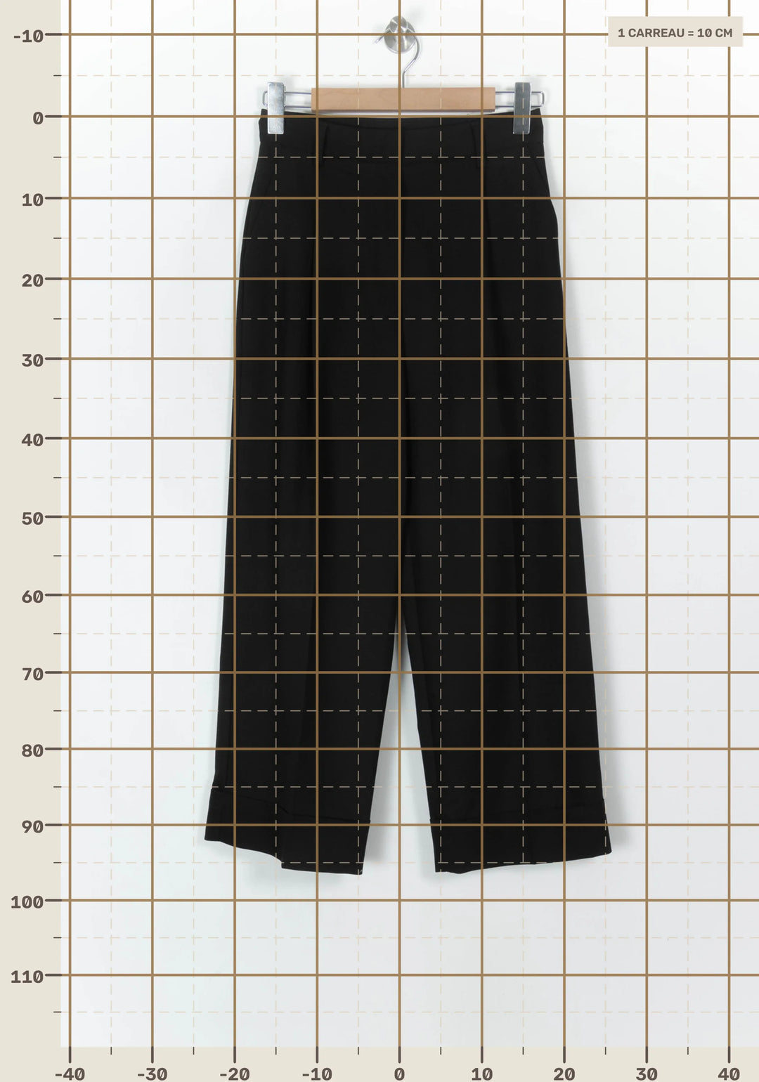 Pantalon Noir - Taille XS/34 de la marque Imperial | PARAD121394 - Vendu par Paradigme - Image 4