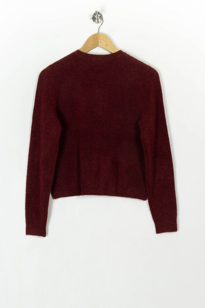 Cardigan Bordeaux - Taille S/36 de la marque Petite Mendigote | PARAD121404 - Vendu par Paradigme - Image 5