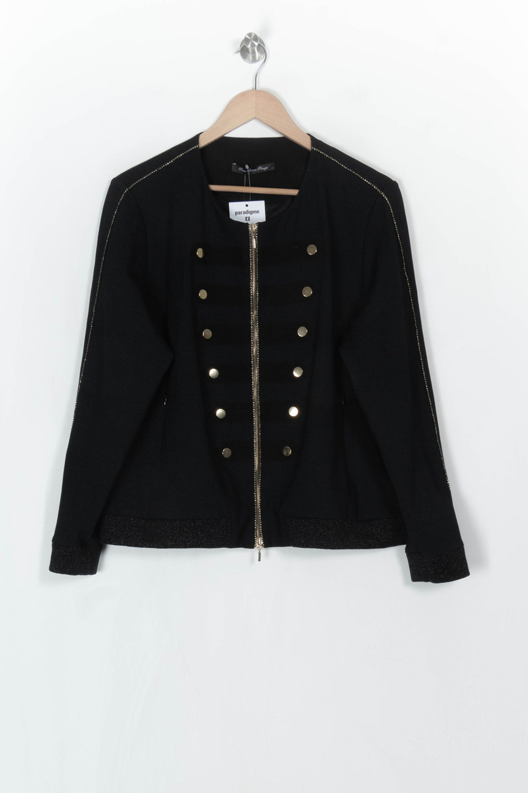 Veste Noire - Taille XXXL/46 de la marque Bleu Blanc Rouge | PARAD121406 - Vendu par Paradigme - Image 2