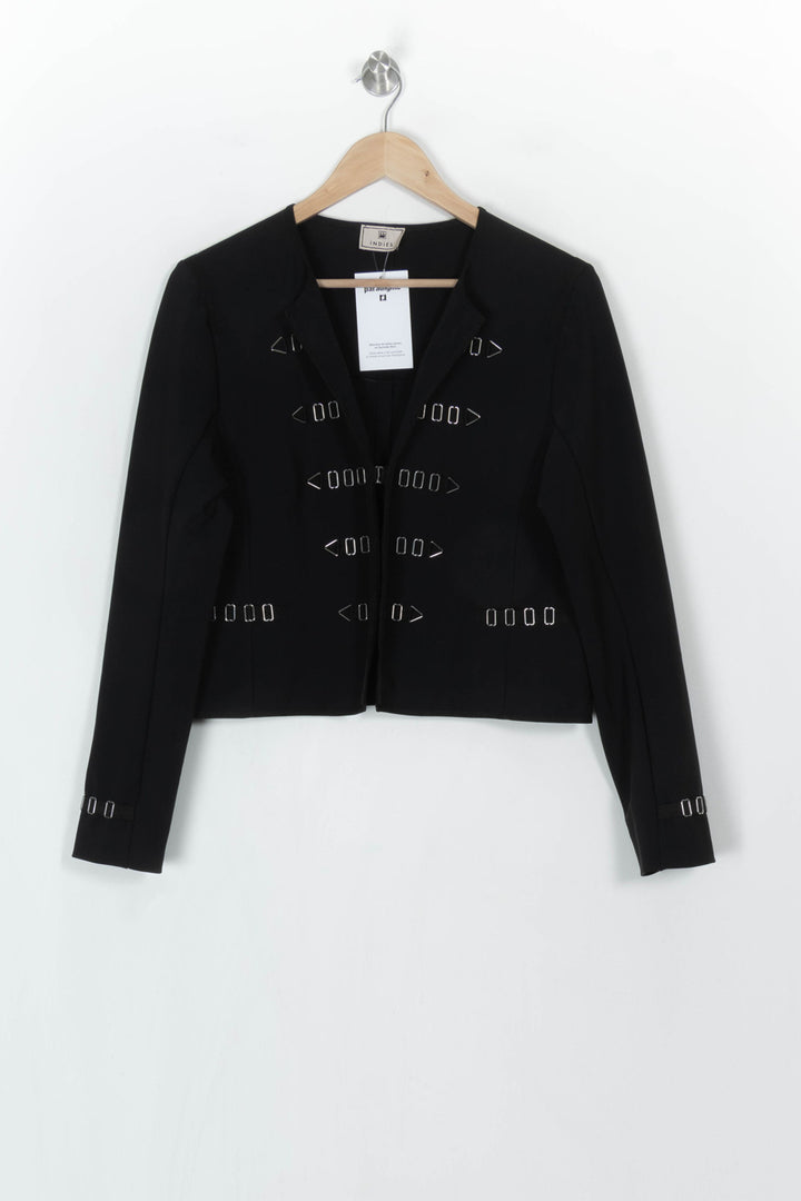 Veste Noire - Taille XXXL/46 de la marque Indies | PARAD121407 - Vendu par Paradigme - Image 2