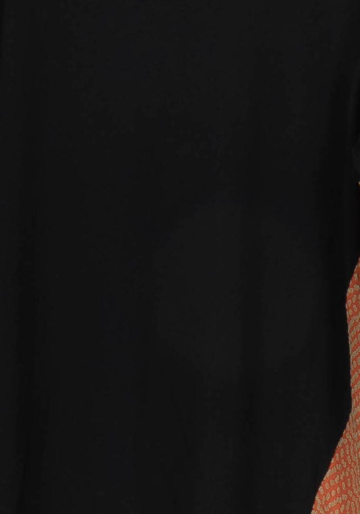 Blouse Noire et Orange - Taille XXXL/46 de la marque Bleu Blanc Rouge | PARAD121408 - Vendu par Paradigme - Image 3