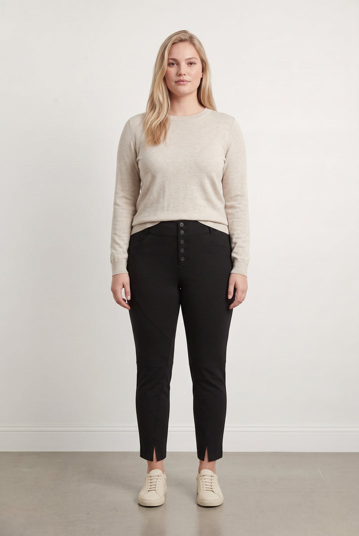 Pantalon Noir - Taille XXXL/46 de la marque Indies | PARAD121409 - Vendu par Paradigme - Image 1