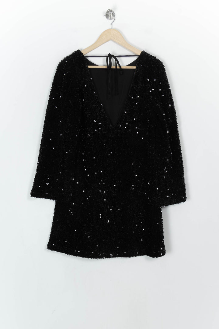 Robe Courte Noire - Taille S/36 de la marque Grace &amp; Mila | PARAD121413 - Vendu par Paradigme - Image 5