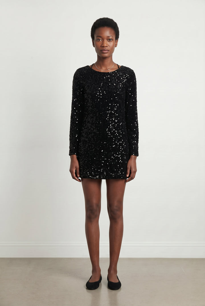 Robe Courte Noire - Taille S/36 de la marque Grace &amp; Mila | PARAD121413 - Vendu par Paradigme - Image 1