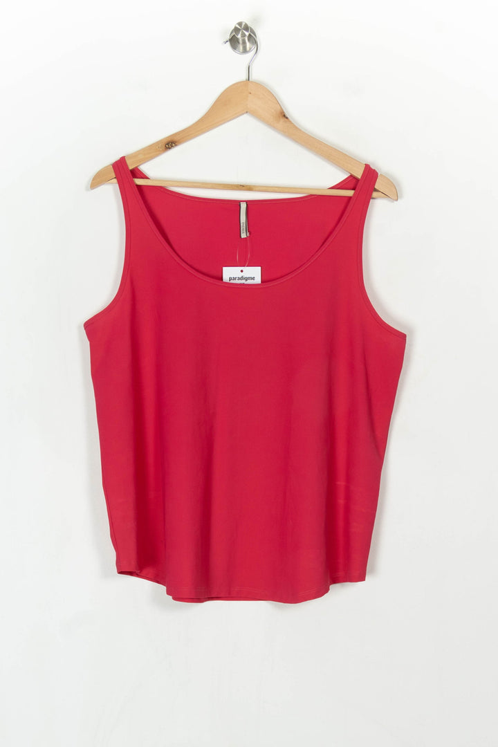 Débardeur Rose - Taille XXXL/46 de la marque Indies | PARAD121415 - Vendu par Paradigme - Image 2
