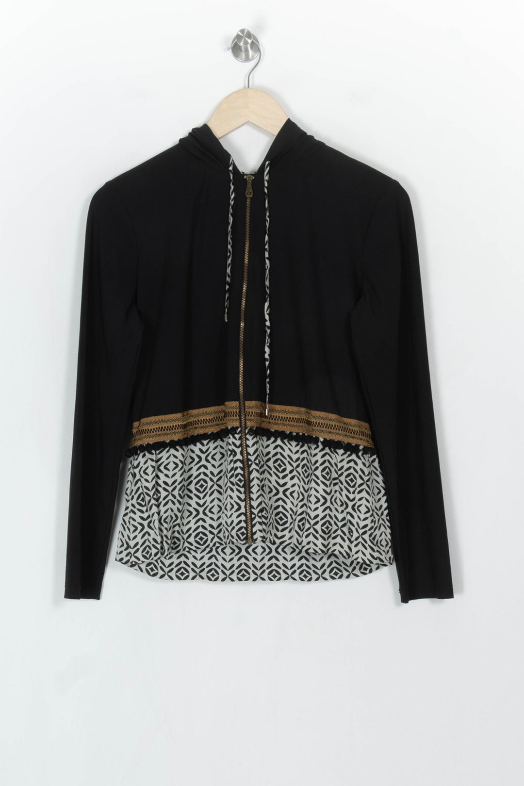 Veste Noire et Blanche - Taille M/38 de la marque Bleu Blanc Rouge | PARAD121417 - Vendu par Paradigme - Image 2