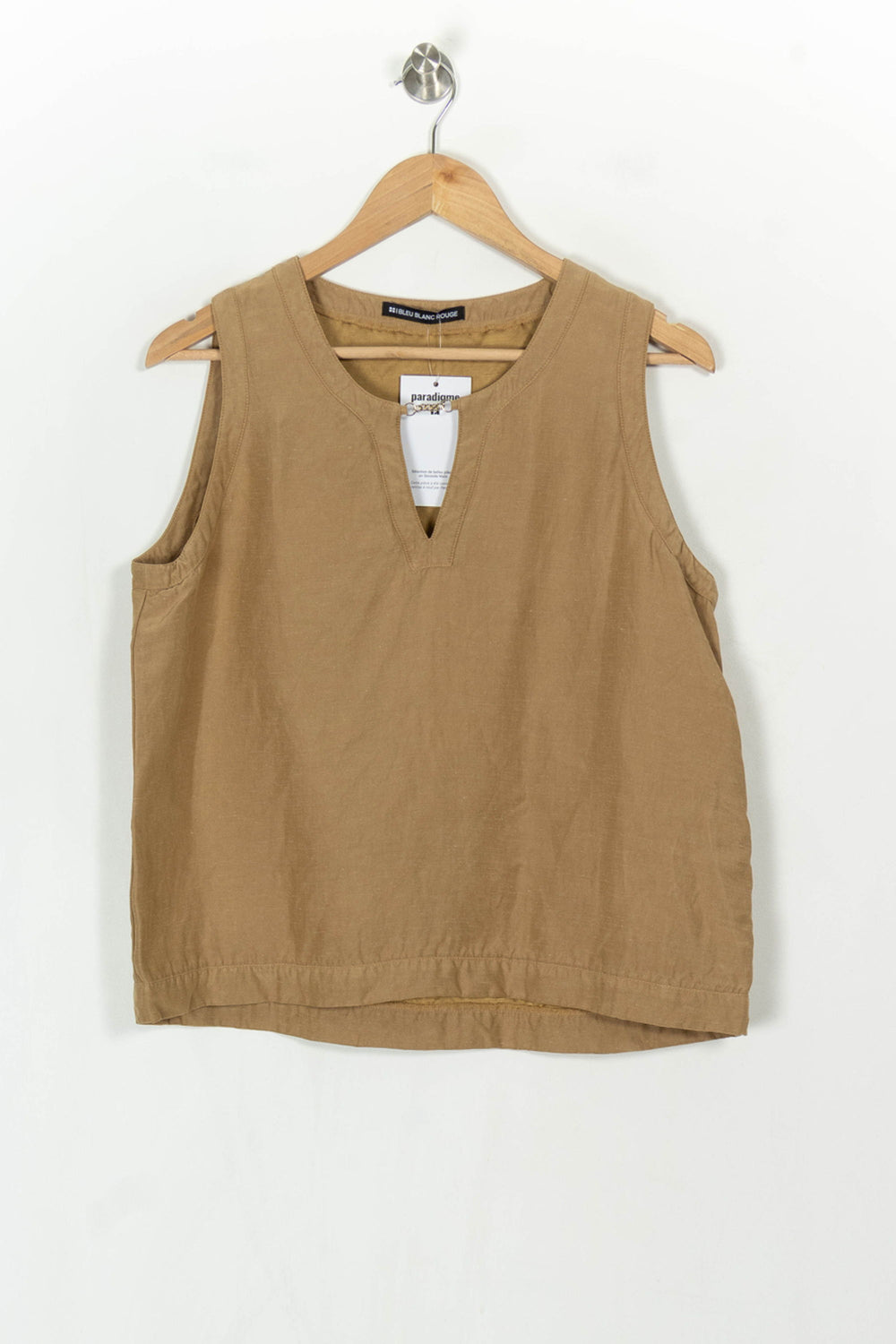 Débardeur Beige - Taille XL/42 de la marque Bleu Blanc Rouge | PARAD121420 - Vendu par Paradigme - Image 2