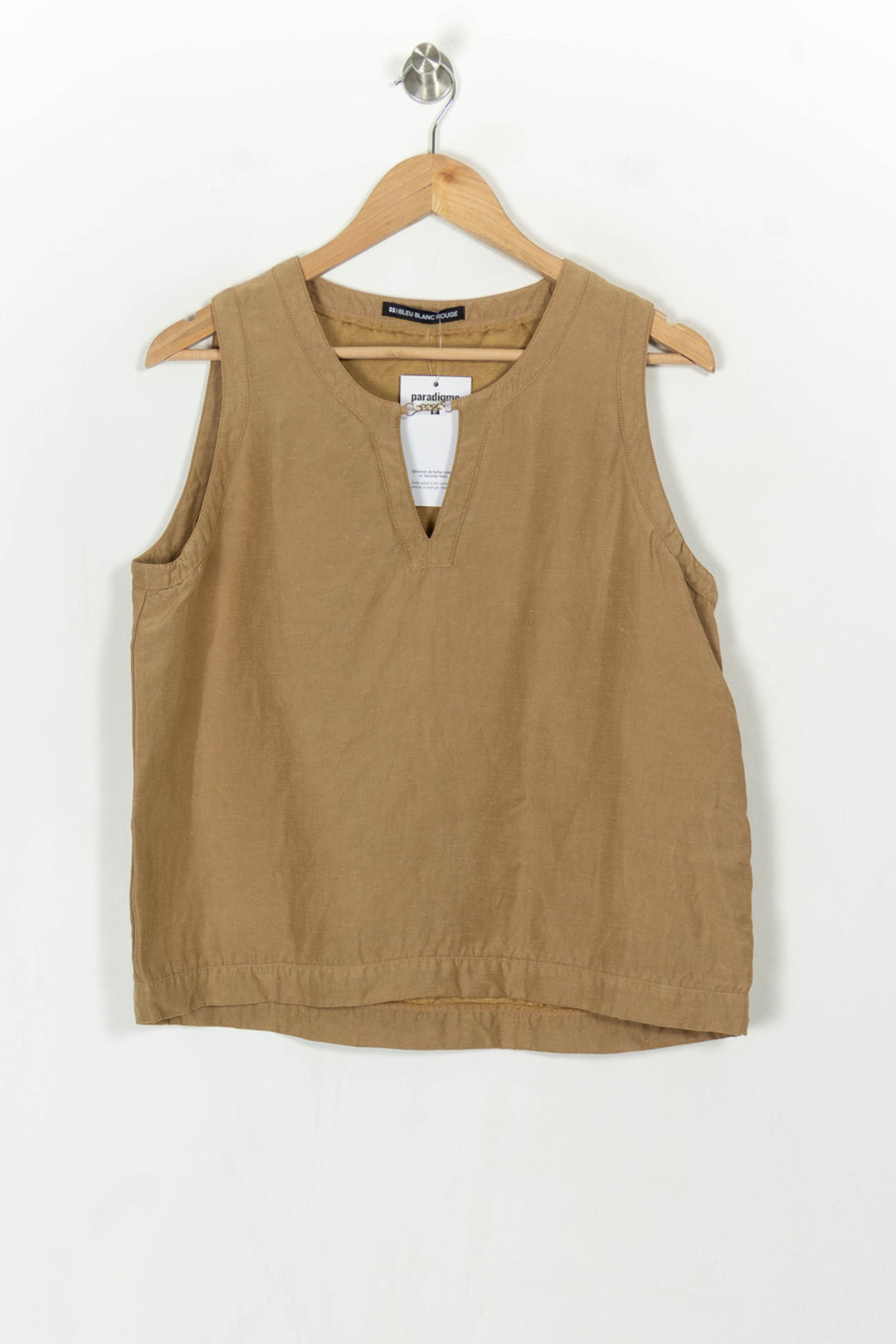 Débardeur Beige - Taille XL/42 de la marque Bleu Blanc Rouge | PARAD121420 - Vendu par Paradigme - Image 2