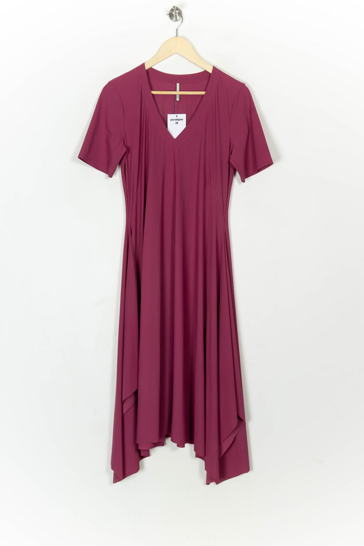 Robe Longue Rose - Taille XL/42 de la marque Indies | PARAD121424 - Vendu par Paradigme - Image 2