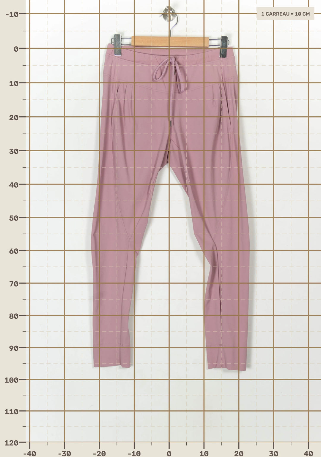 Pantalon Rose - Taille S/36 de la marque Indies | PARAD121427 - Vendu par Paradigme - Image 4