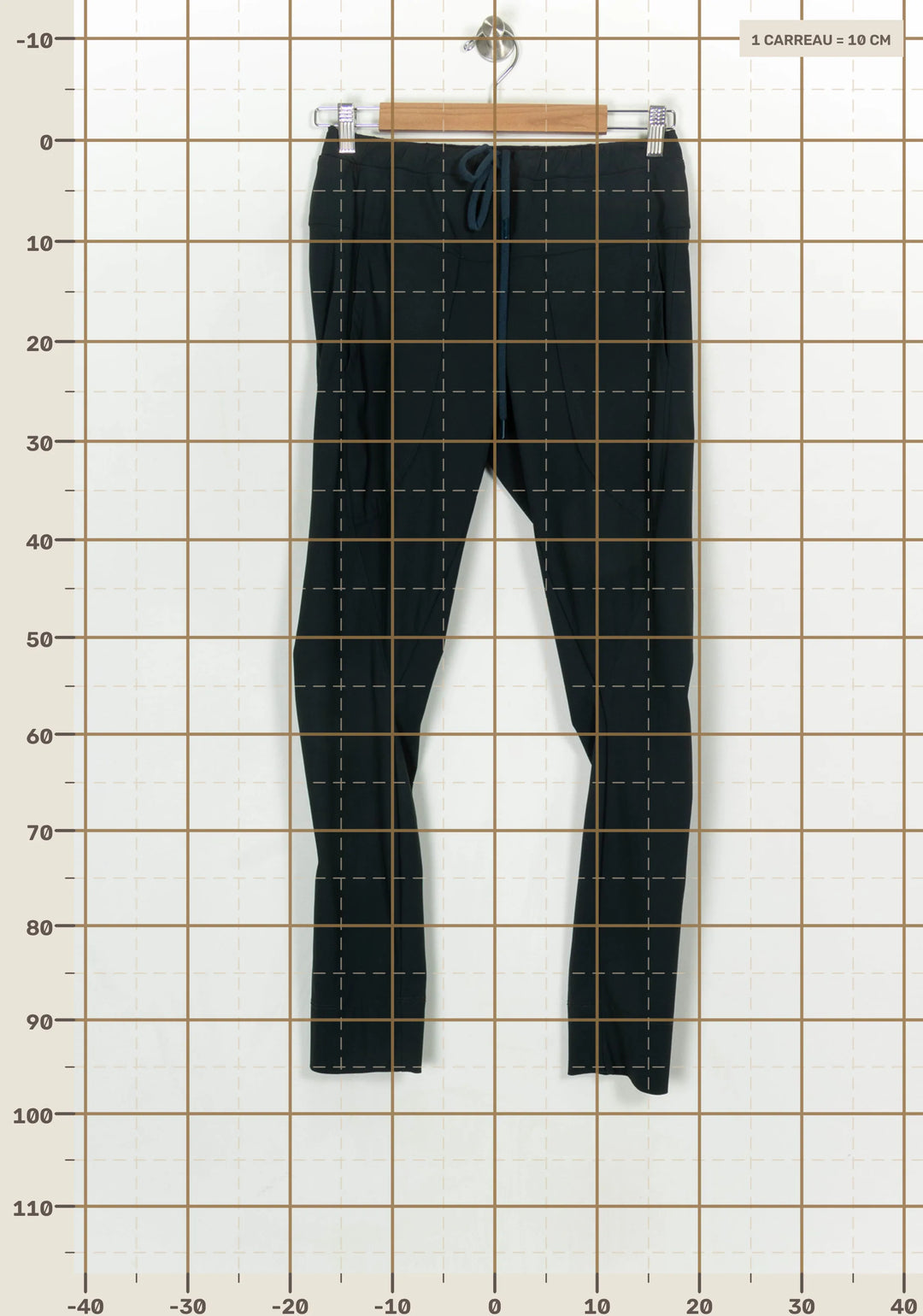 Pantalon Vert - Taille S/36 de la marque Indies | PARAD121428 - Vendu par Paradigme - Image 4