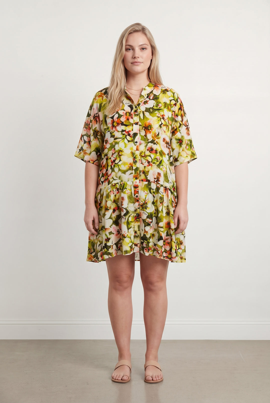 Robe Chemisier Multicolore - Taille XL/42 de la marque Liu Jo | PARAD121429 - Vendu par Paradigme - Image 1