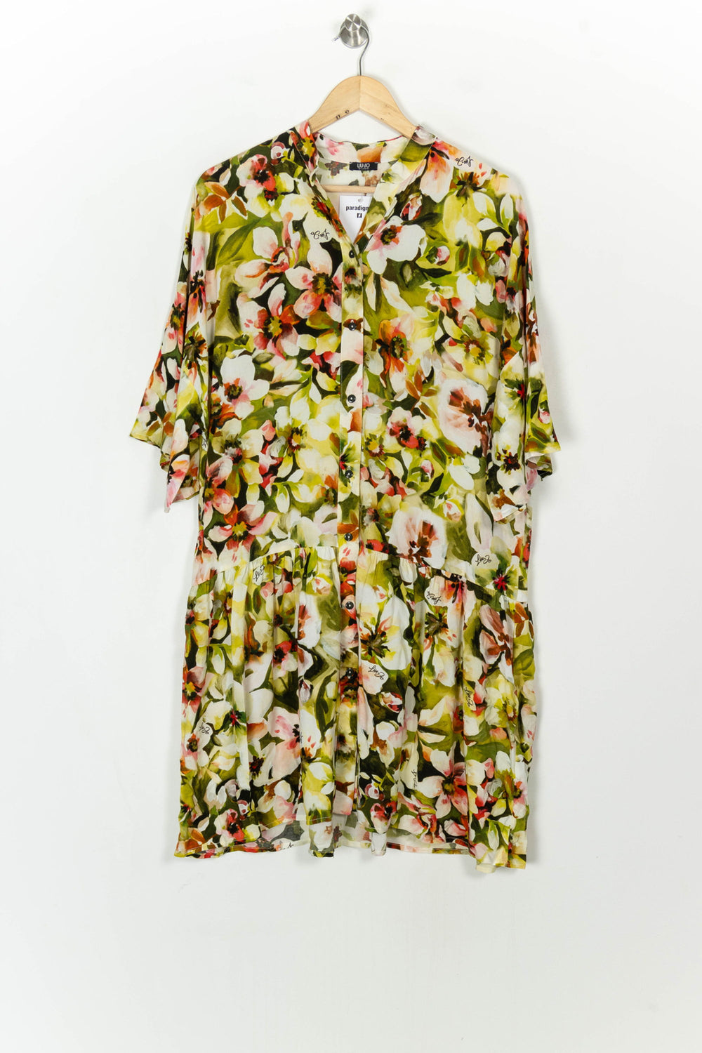 Robe Chemisier Multicolore - Taille XL/42 de la marque Liu Jo | PARAD121429 - Vendu par Paradigme - Image 2